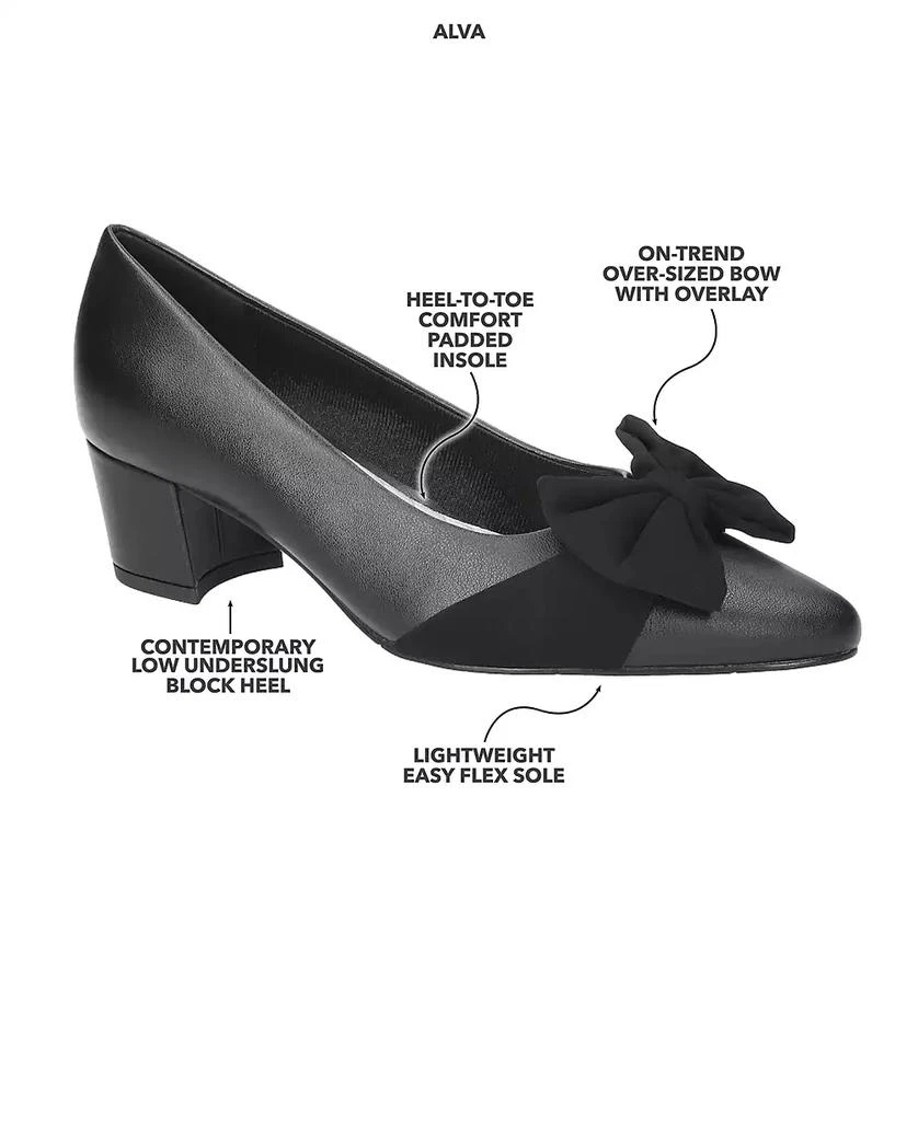 Easy Street Women
s Alva Pointed Toe Dress Pumps 9