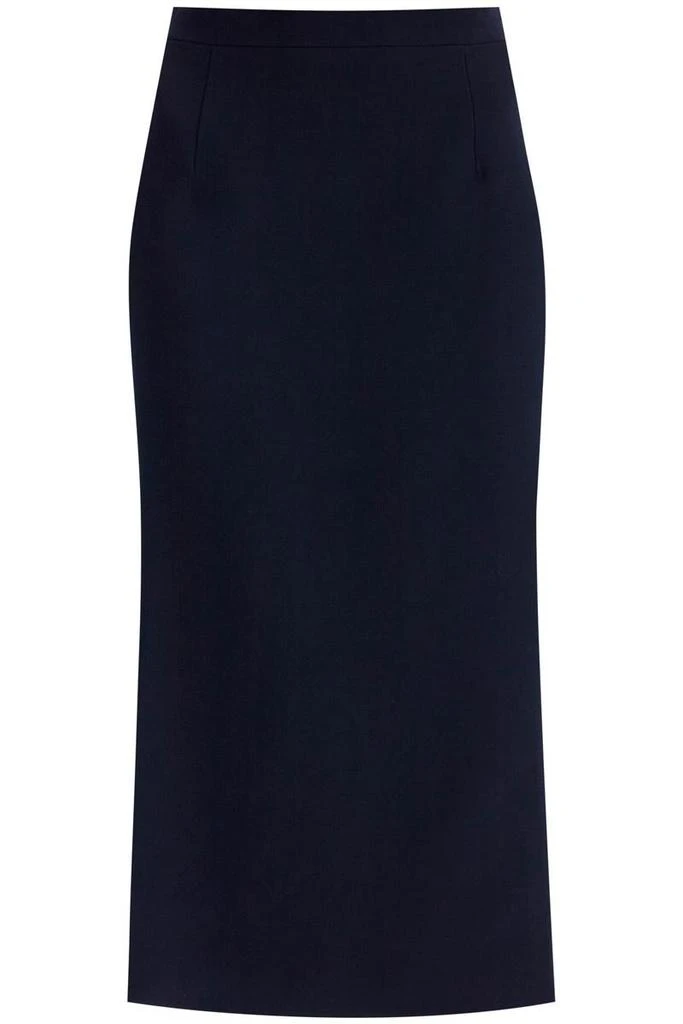 Alessandra Rich virgin wool midi skirt 1
