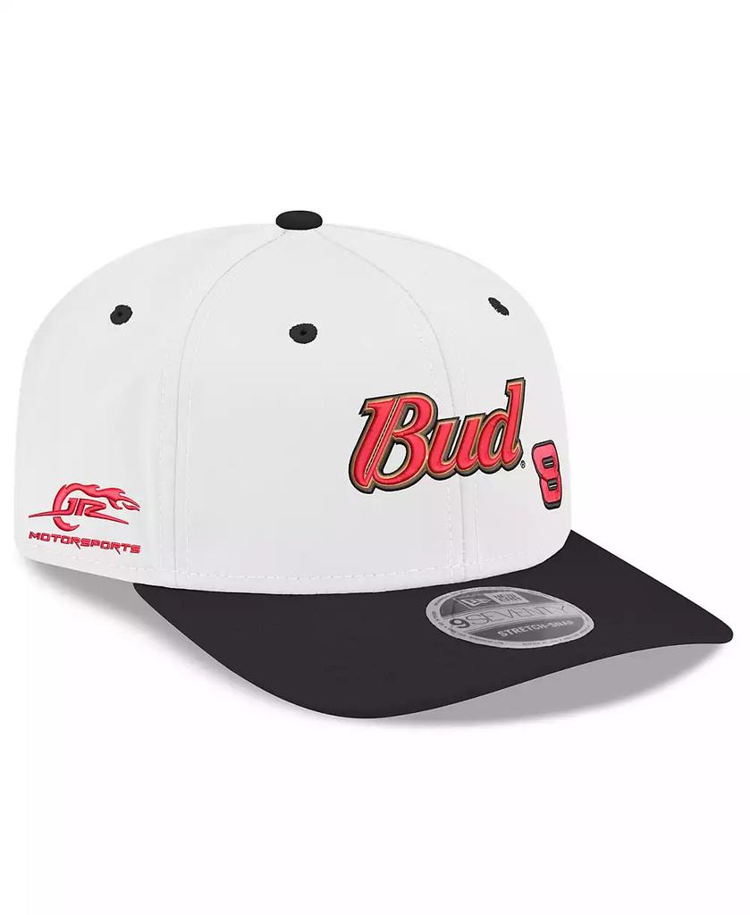 New Era Men's White Dale Earnhardt Jr. Budweiser 9SEVENTY Stretch-Snap Hat