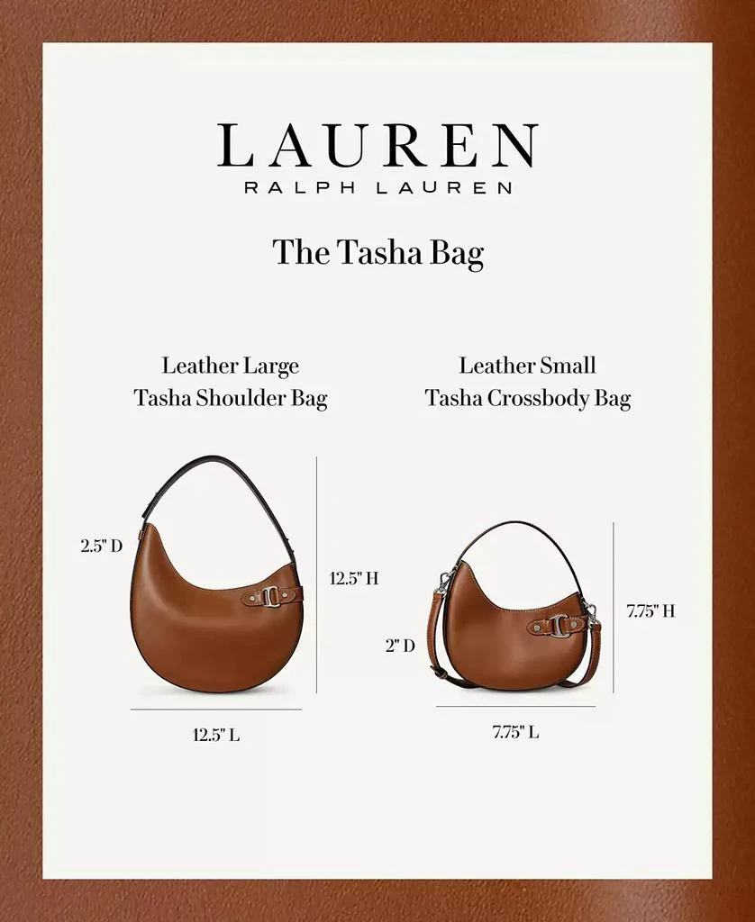 Ralph Lauren Leather Tasha Crossbody Bag 8
