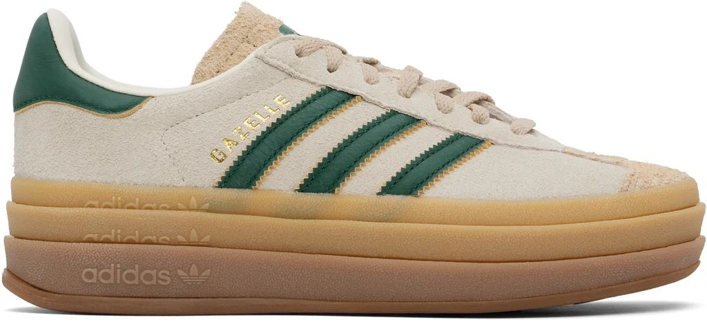 Adidas Beige Gazelle Bold Sneakers 1