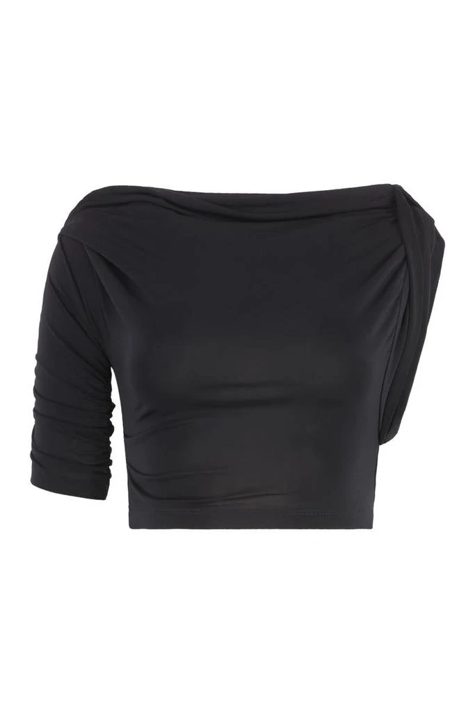 Jacquemus Jacquemus Drapeado Crop-Top 1
