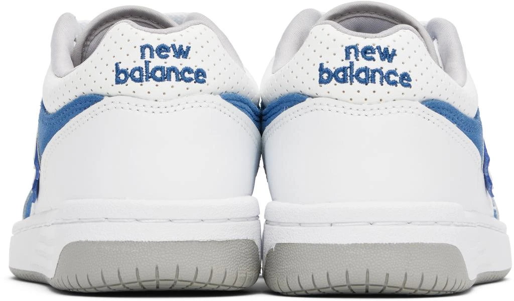 New Balance Big Kids White 
Blue 480 Sneakers 2