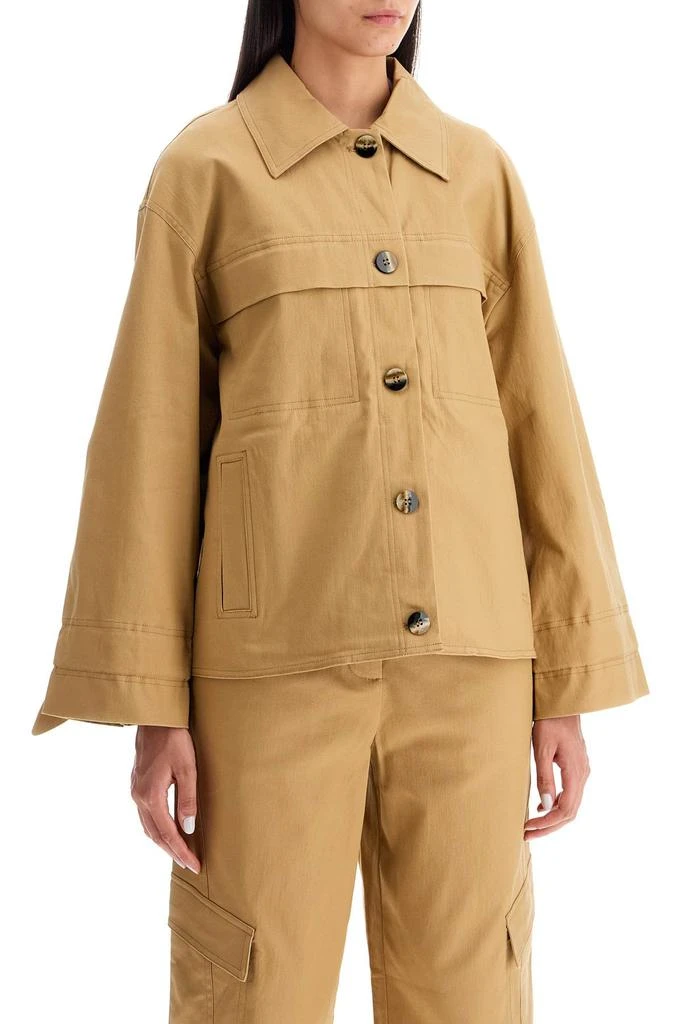 checked canvas jacket with textured pattern – On Sale Now with Up