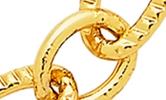 Sterling Forever Textured Oval Link Chain 4