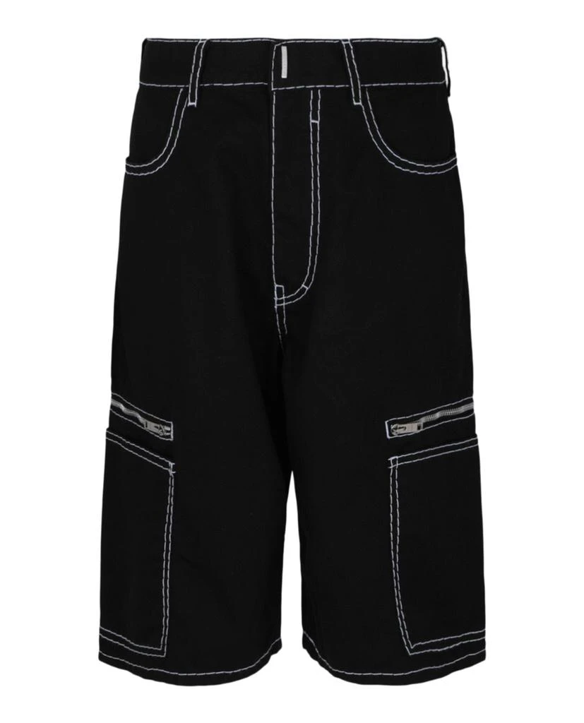 Givenchy Contrast Stitch Bermuda Shorts 1
