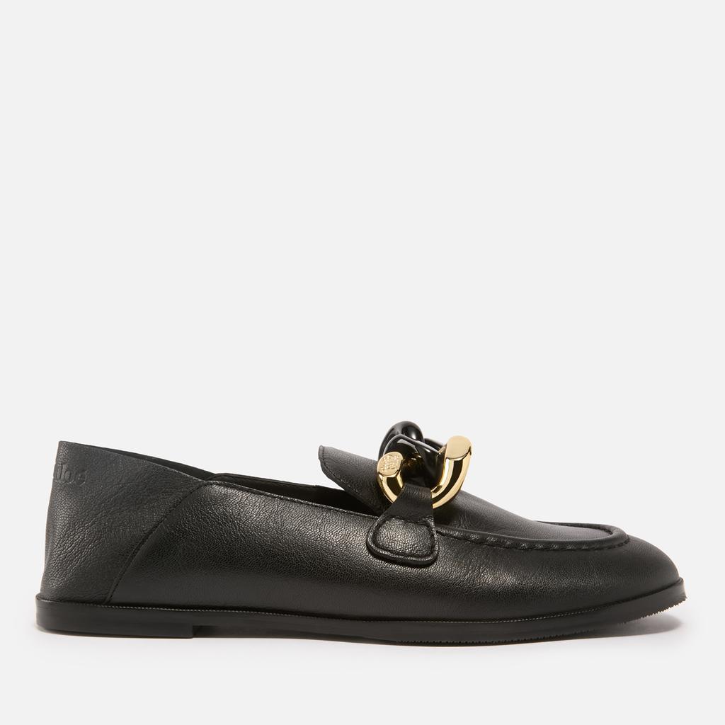 See By Chloé See By Chloé Women's Monyca Full-Grained Leather Loafers