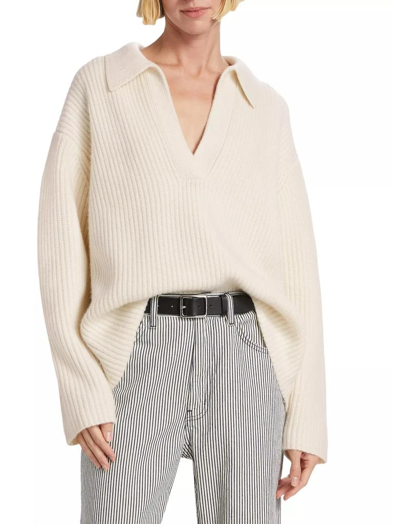 Nili Lotan Tova Ribbed Cashmere Sweater 3