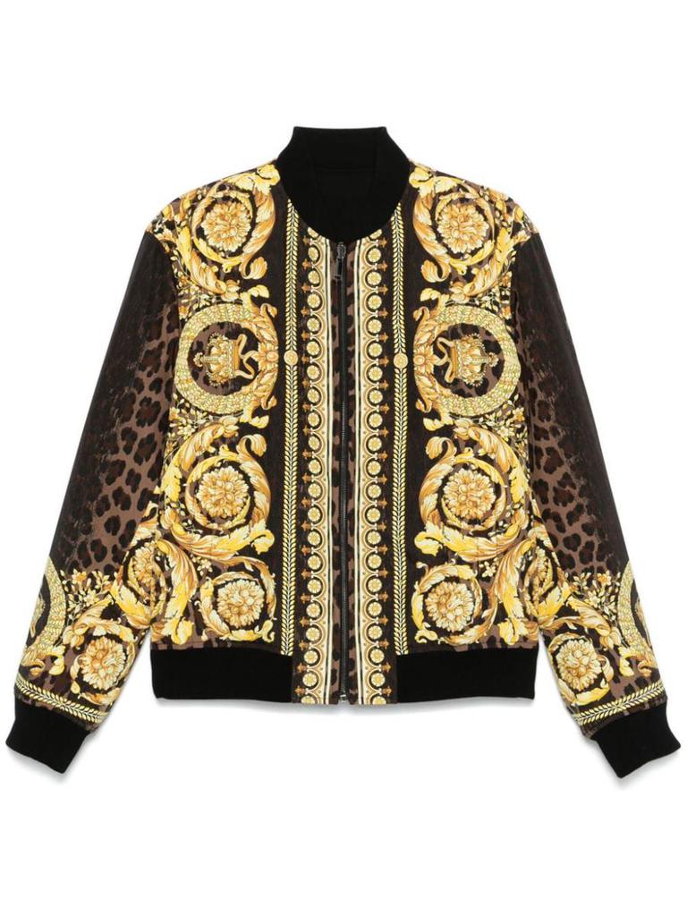 【関税＆送料込み】Versace Jacket black-polyester-versace-jeans-