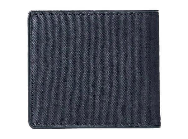 Polo Ralph Lauren Polo Ralph Lauren Navy/410 Men's Rainbow Logo Canvas Wallet 3