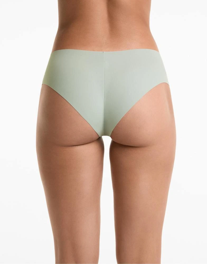 OYSHO OYSHO 5 invisible polyamide blend classic briefs in sand 3