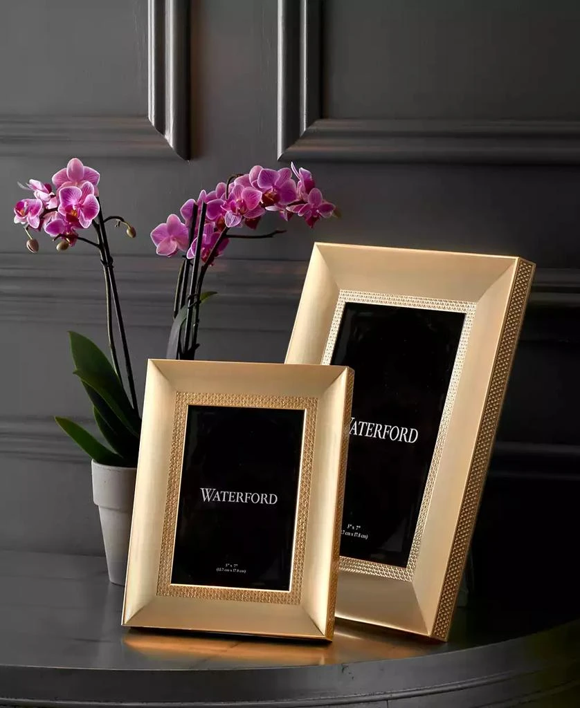Waterford Crystal Lismore Diamond Photo Frame 5x7" Silver 2