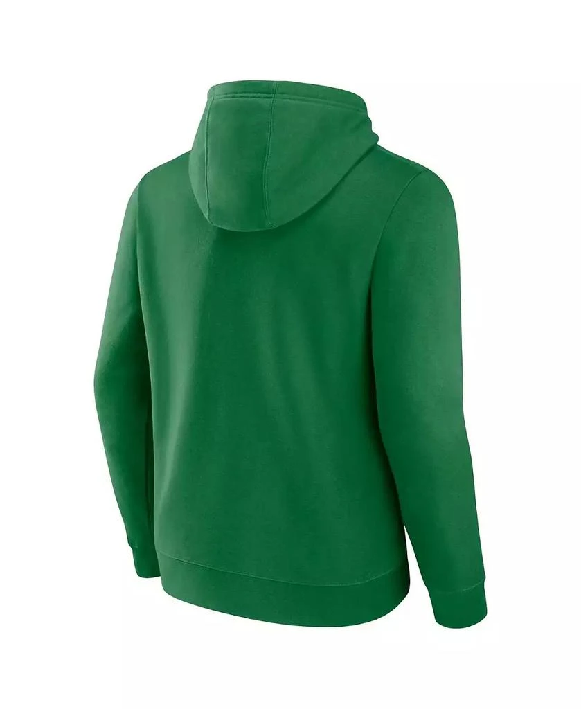 Fanatics Men's Green Oregon Ducks Arched Logo Pullover Hoodie 2