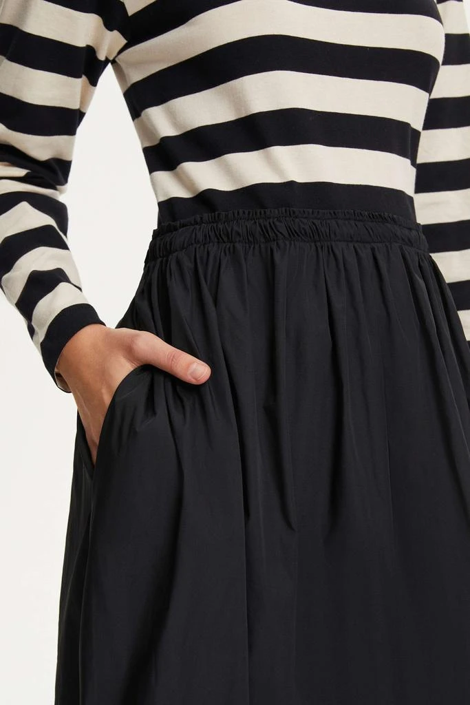 Nocturne Taffeta Midi Dress 4