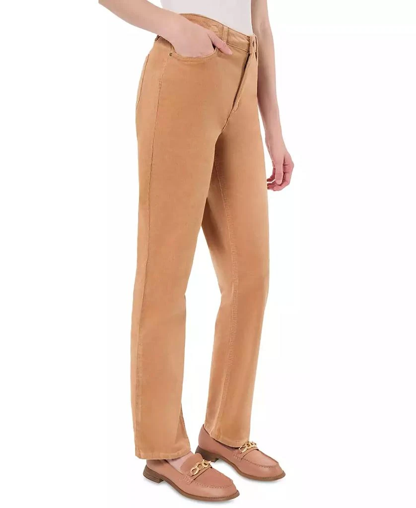 JONES NEW YORK Women's Lexington Straight Leg Corduroy Jeans 3