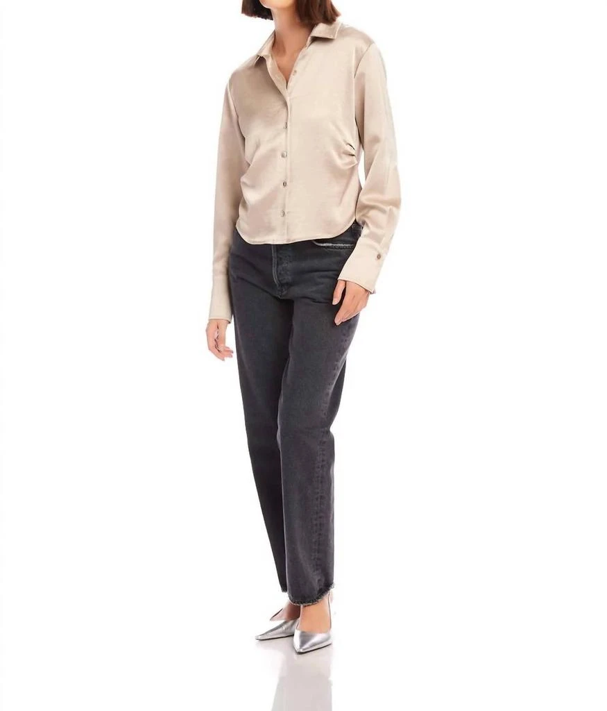 Fifteen Twenty Fifteen Twenty - Tawnie Side Pleat Shirt 3
