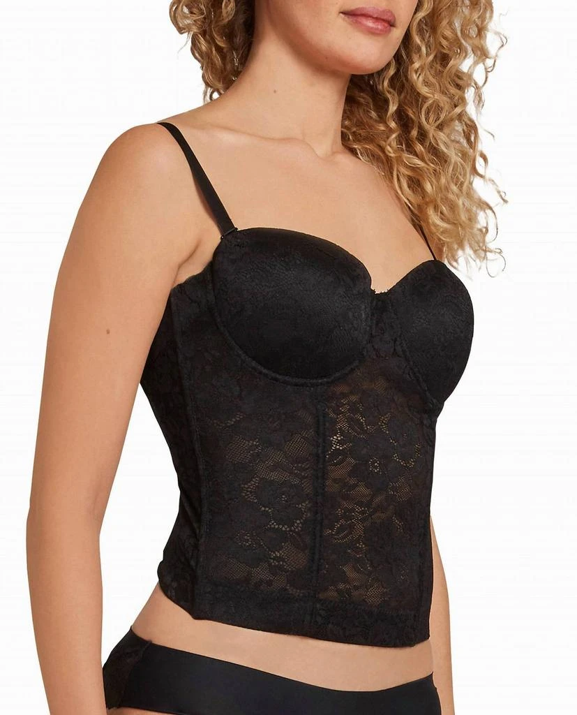 Nicole Miller Lace Power Mesh Bustier 3