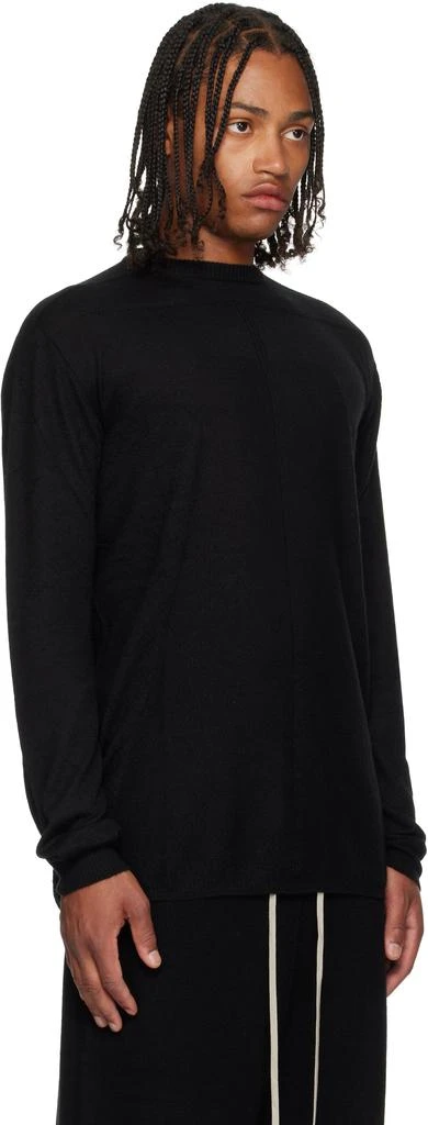 Rick Owens Black Concordians Oversized Level Sweater 2