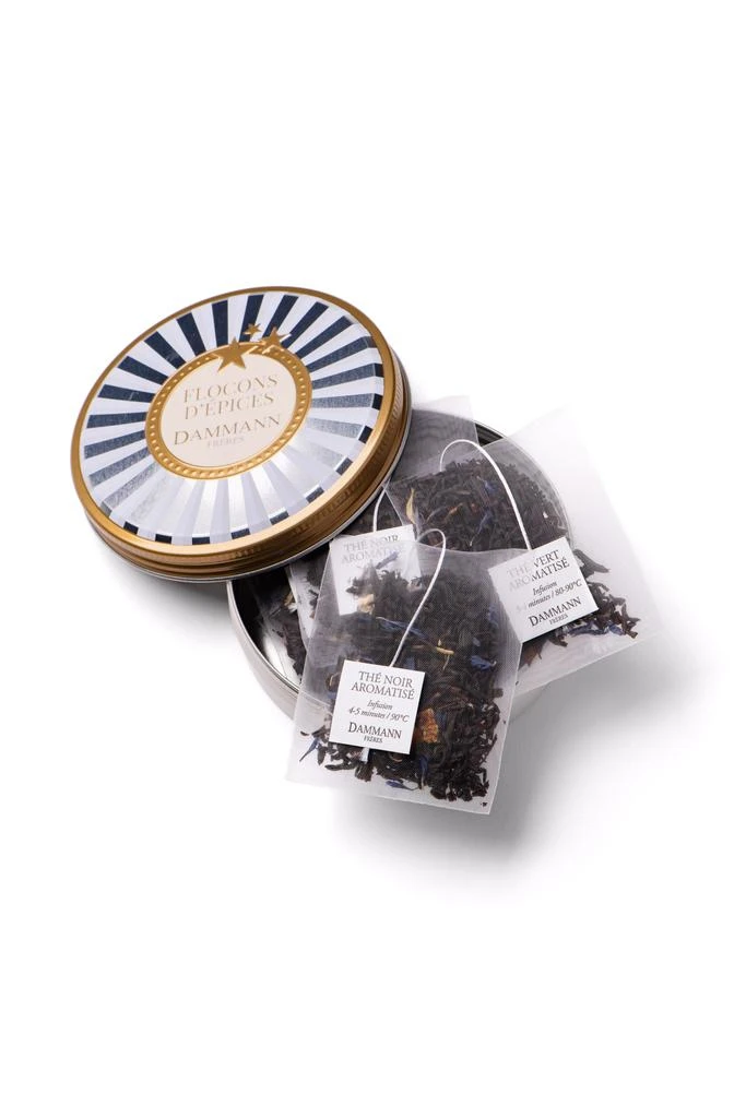 预计3周后发货 Dammann Frères Boîte Métal Flocons D'Épices 6 Sachets 3