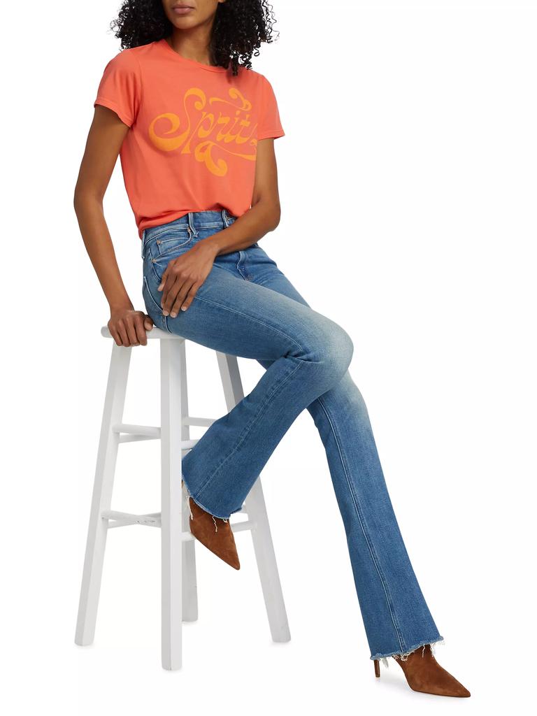 Mother The Runaway Mid-Rise Slim Flared Jeans