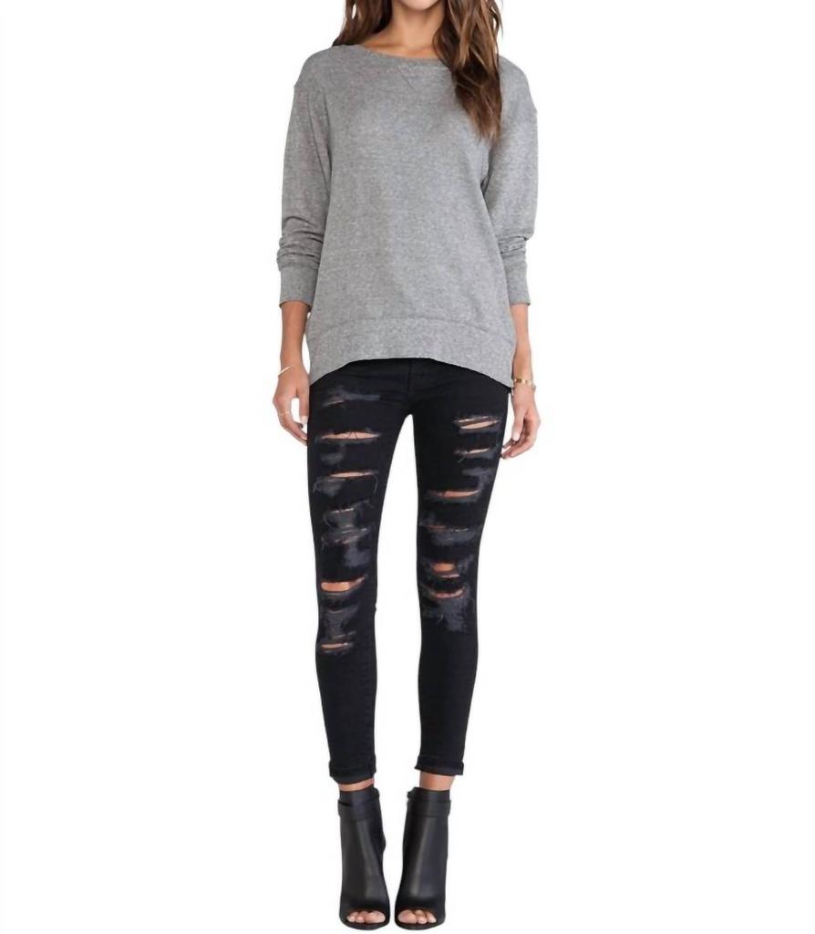 Current Elliott Current/Elliott - Stiletto Tattered Jeans