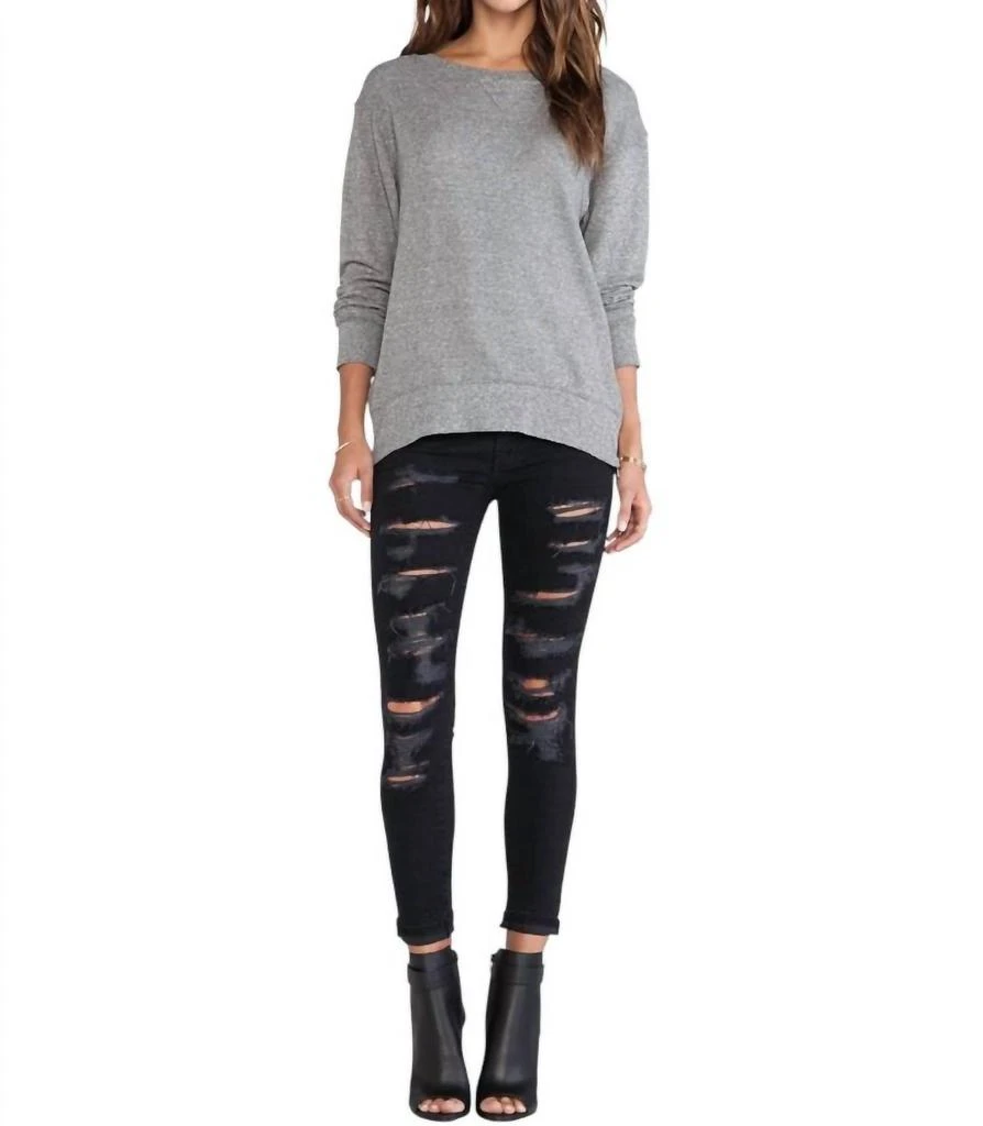 Current Elliott Current/Elliott - Stiletto Tattered Jeans 1