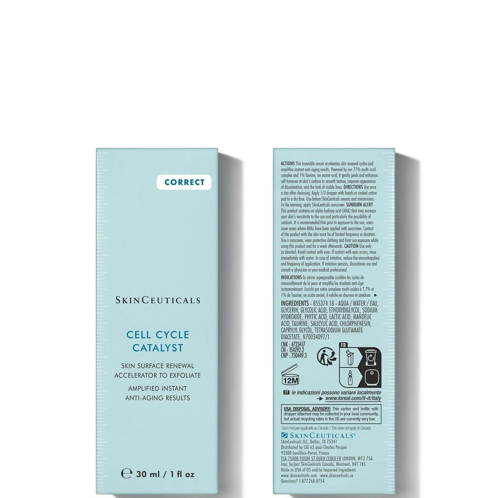 SkinCeuticals Cell Cycle Catalyst Exfoliating Booster Serum 12