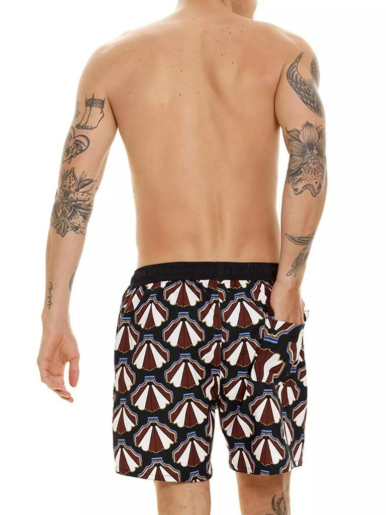 Agua Bendita Diving Into Dreams Joe Abstract Swim Trunks 5