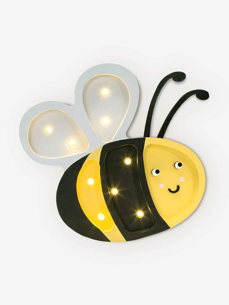 Little Lights Little Lights Happy Bee Lamp in Yellow (16x18.5x5.5 cm)