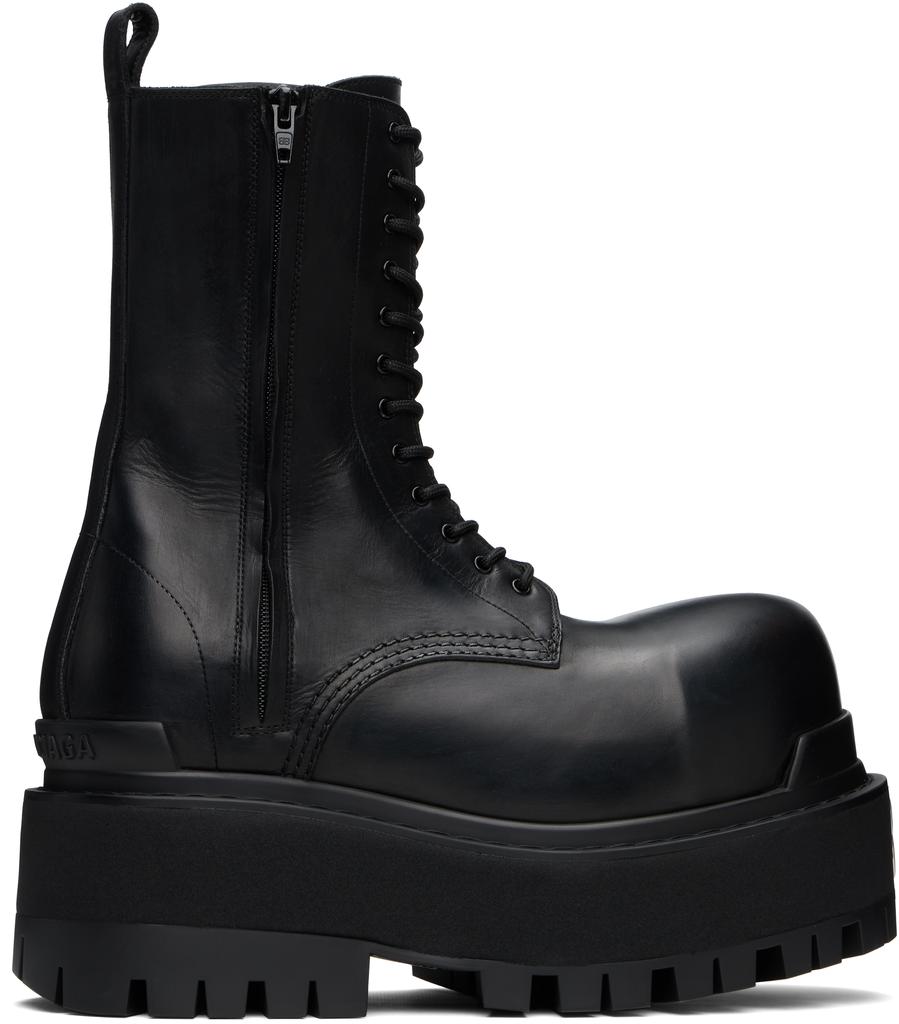 Balenciaga Balenciaga Stomper Lace-Up Boots - Boots - Free