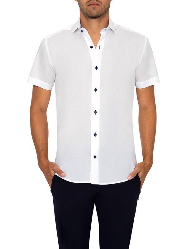 Bertigo Lori Solid Short Sleeve Shirt