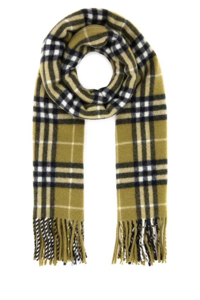 【送料&関税込】Burberry Check-printed Fringed-edge Scarf Burberry Vintage Check Printed Frayed-Edge Scarf 8090751