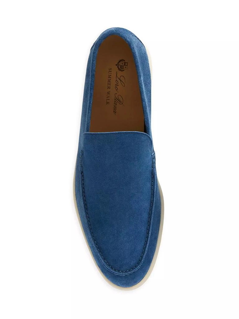 Loro Piana Summer Walk Suede Loafers 5