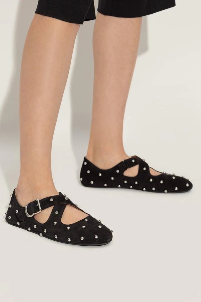Alaïa Ballet Flats Criss-Cross 2