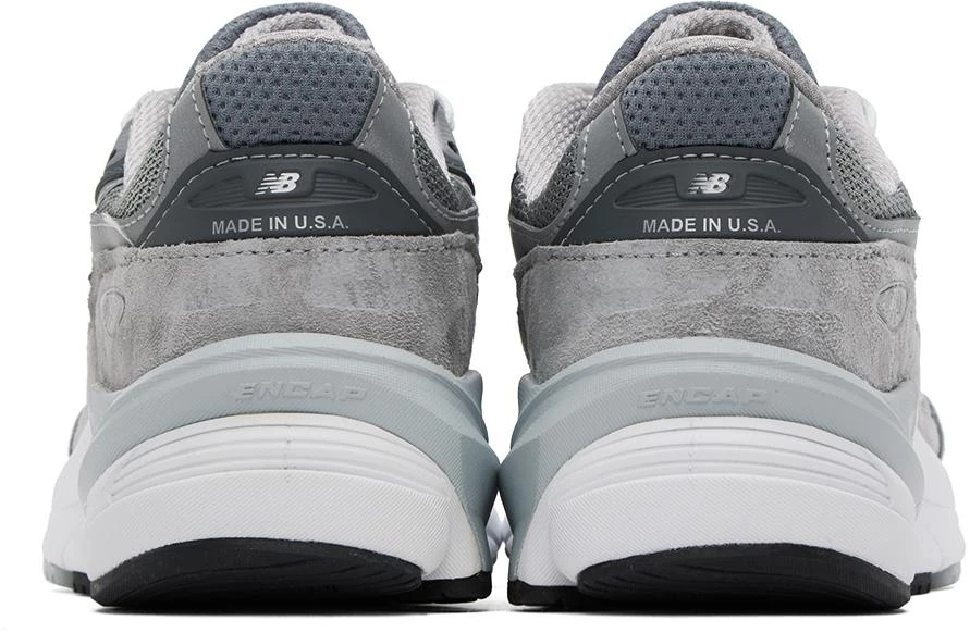 New Balance Gray 'Made In USA' 990v6 Sneakers 2