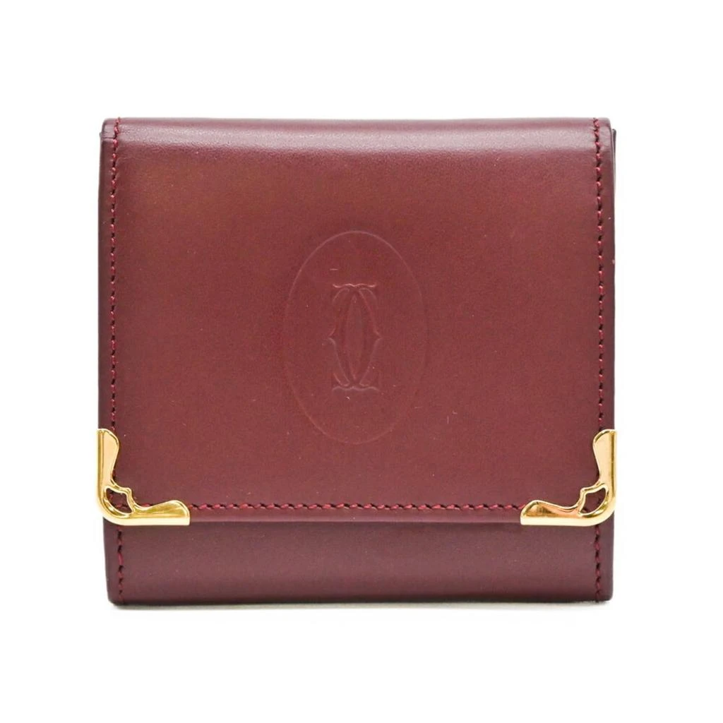 Cartier Cartier Color Leather Coin Purse/Coin Case (Pre-Owned)