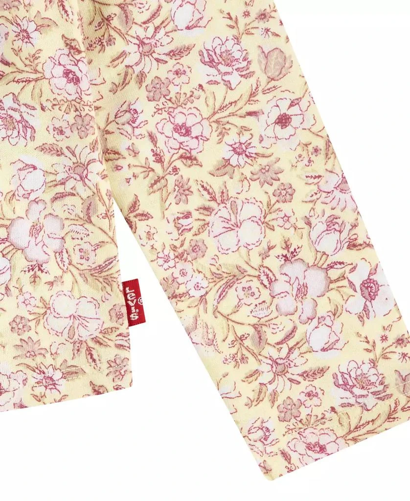 Levi's Little Girls 2-Piece Denim Pinafore Dress Set 4