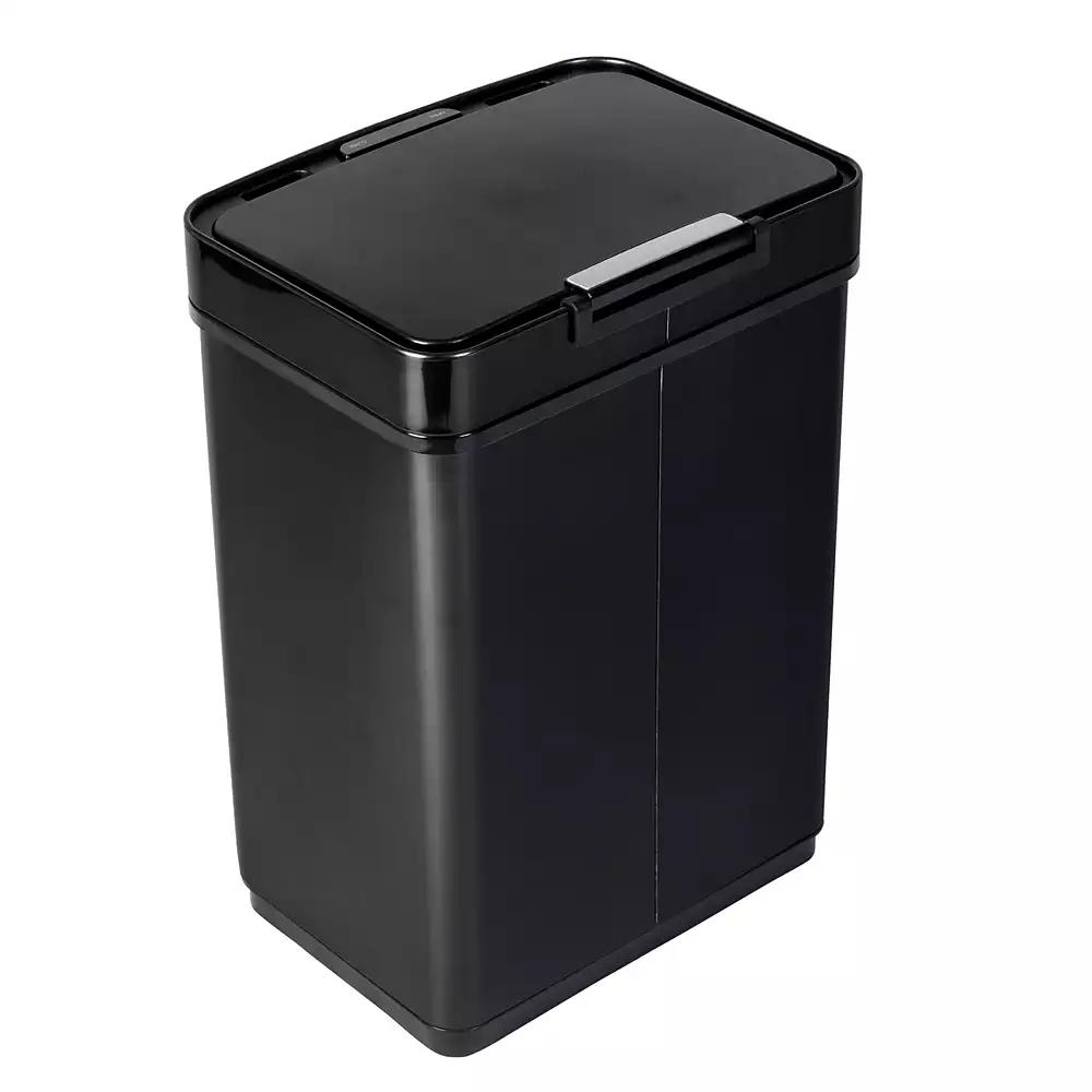 Honey Can Do 50L Stainless Steel Trash Can with Motion Sensor