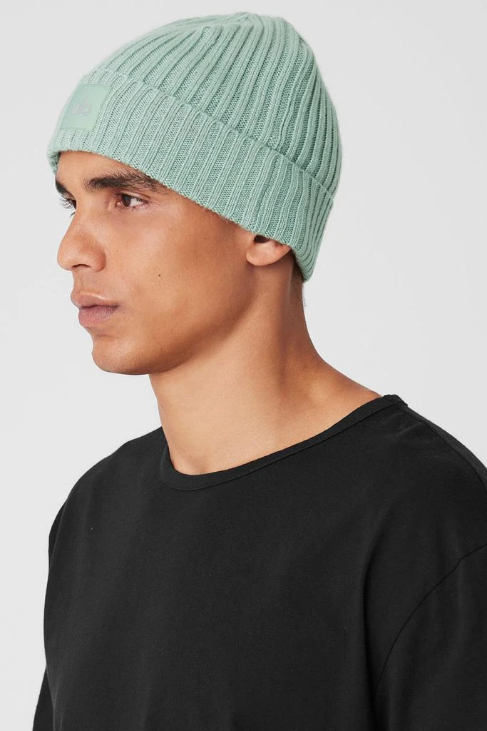Cashmere Blend Rib Beanie - Icy Sage – On Sale Now with Up  display picture 3