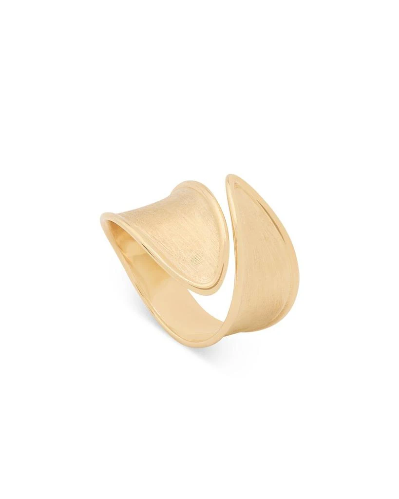 Marco Bicego 18K Yellow Gold Lunaria Twist Textured Wrap Ring 3