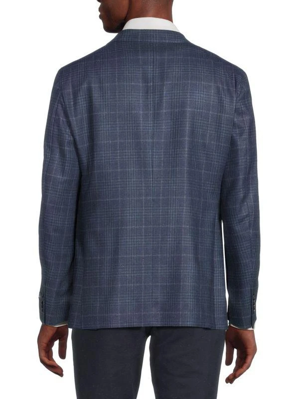 Lubiam Regular Fit Virgin Wool Blazer 2