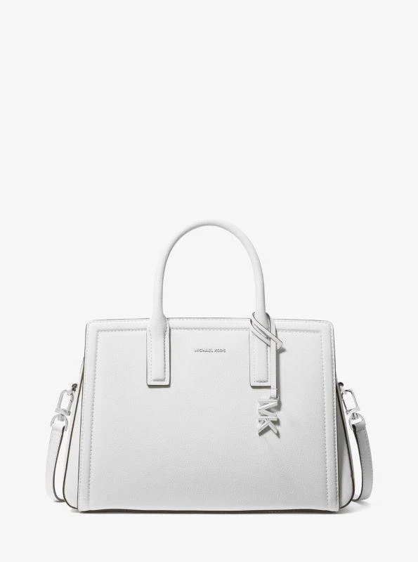 Michael Kors Laila Medium Leather Satchel 1