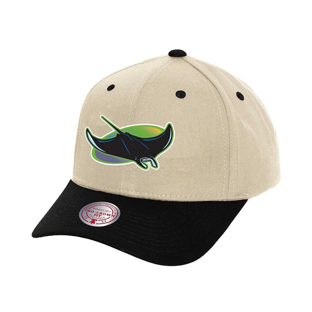 Mitchell & Ness Men's Cream Tampa Bay Rays Pro Crown Adjustable Hat