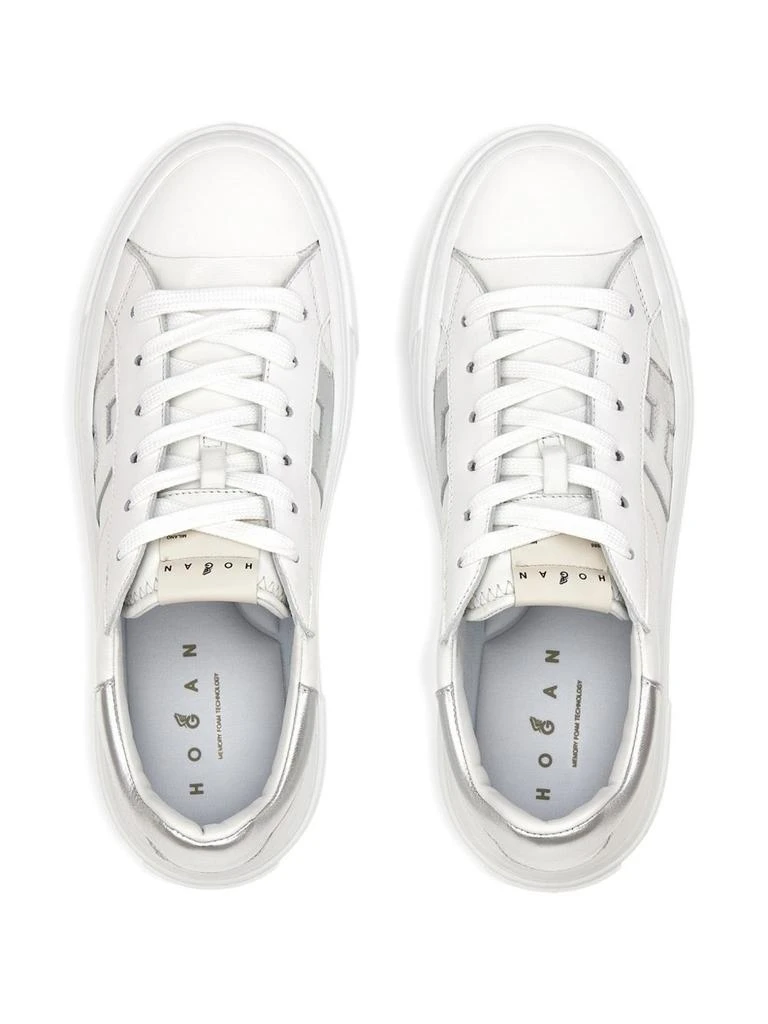 hogan Low-Top Sneakers With Silver Accents 3