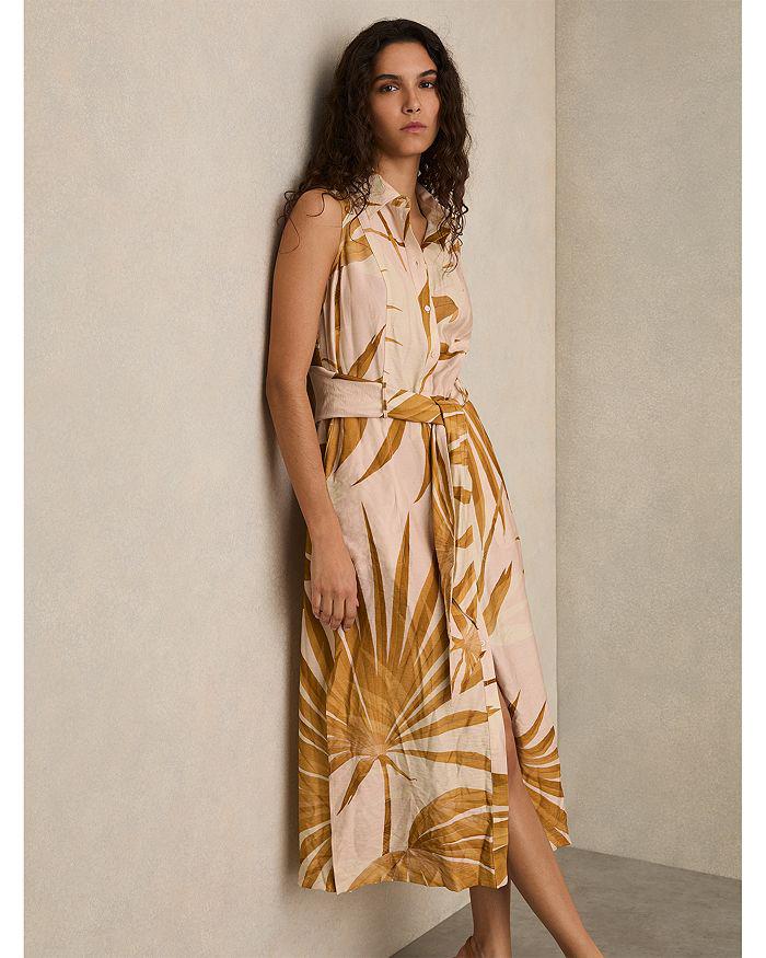 【海外限定】REISSワンピース☆Jasmine Abstract Mini Dress, Bl REISS Jasmine Abstract-Print Jersey Mini Dress - Dresses