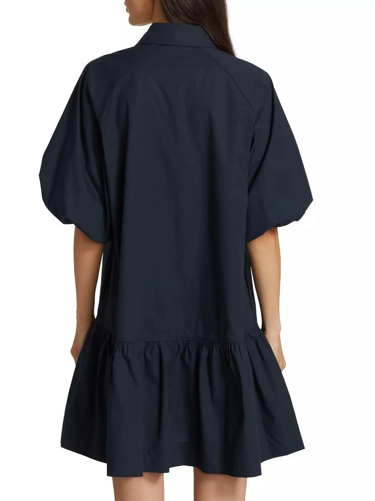 SIMKHAI Crissy Cotton Poplin Mini Shirtdress 5