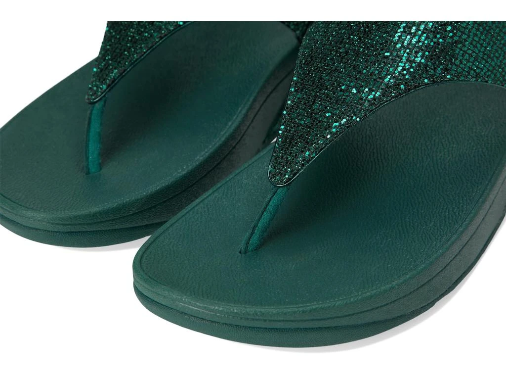 FitFlop Lulu Glitterball Toe-Post Sandals 6
