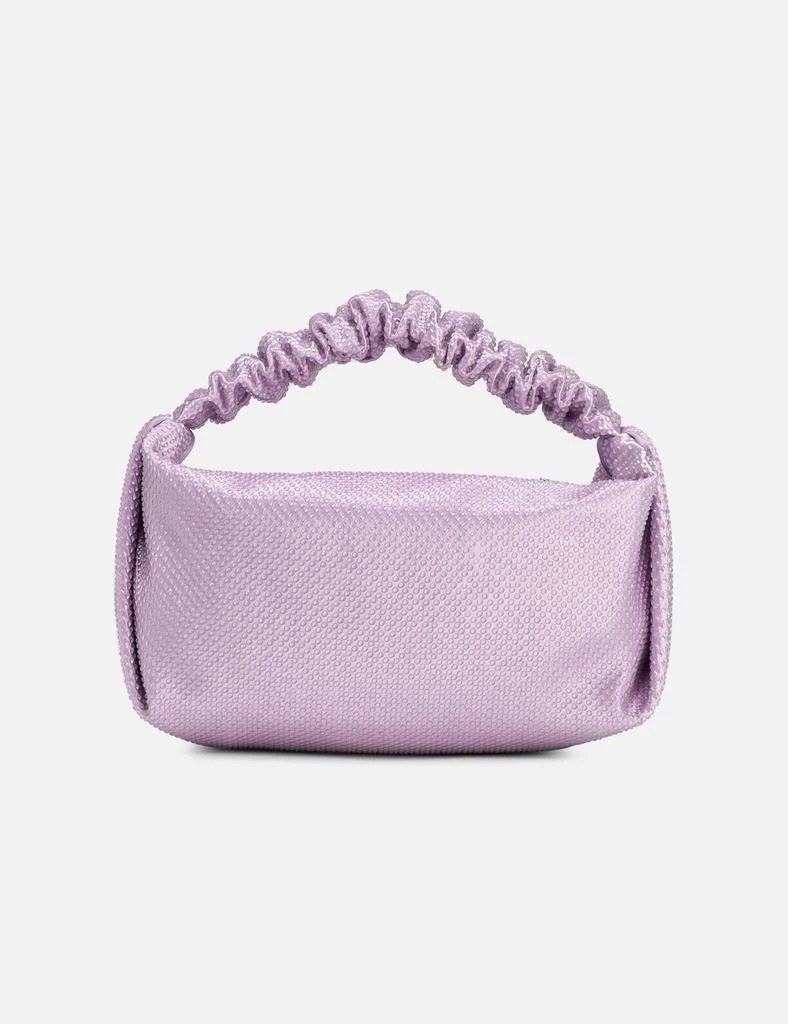 Alexander Wang Satin Scrunchie Mini Bag with Clear Beads 3