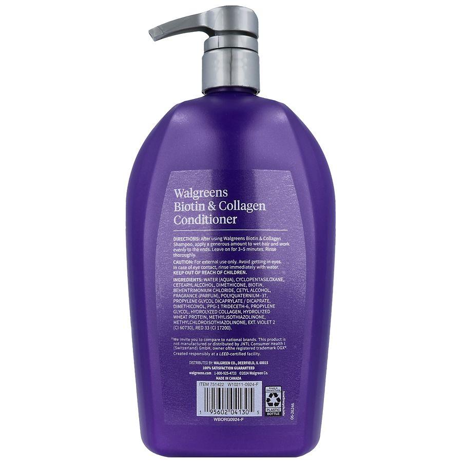 Walgreens Biotin & Collagen Conditioner