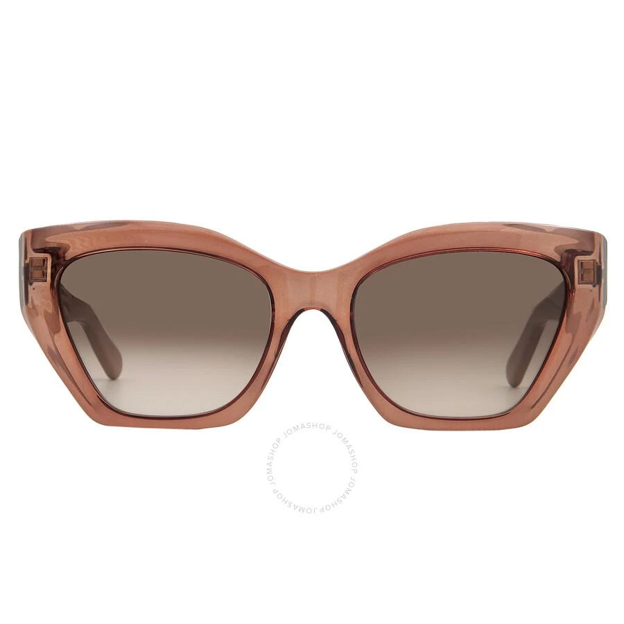 Shop Brown Gradient Cat Eye Ladies Sunglasses SF1043S 232 54  display picture 3